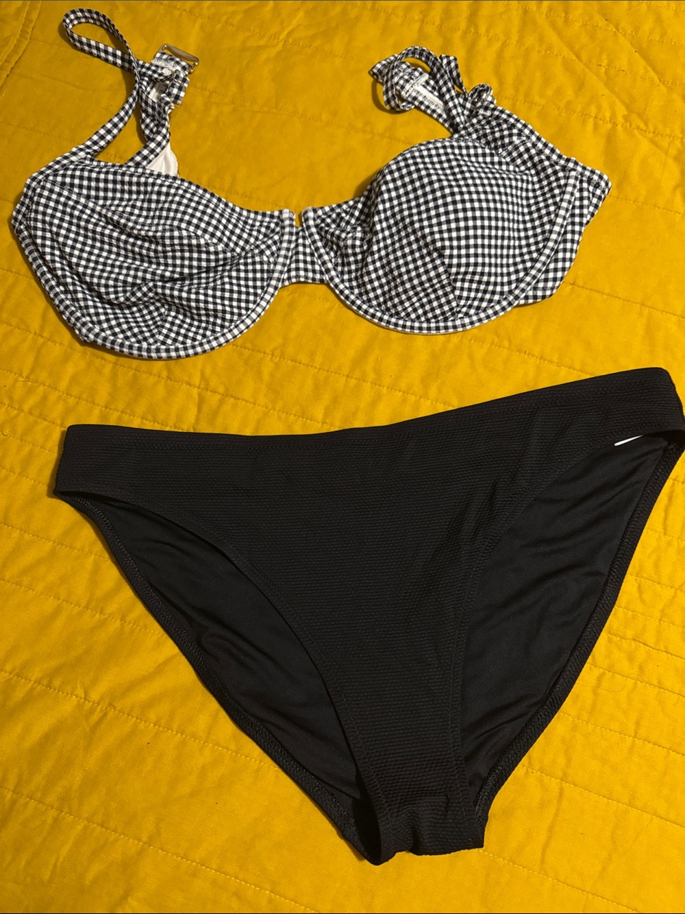 Old Navy gingham bikini